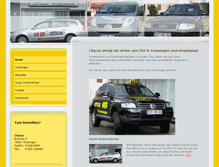 Tablet Screenshot of citycar-trossingen.de